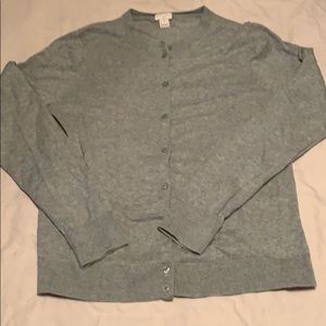Grey cardigan